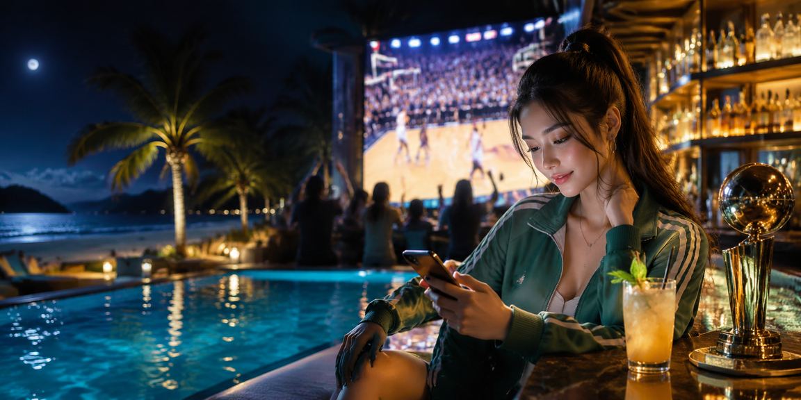 Người dùng xem kèo bóng rổ bãi biển Côn Đảo trên điện thoại