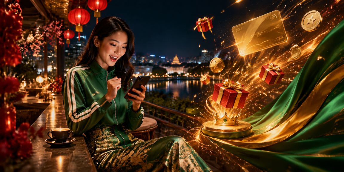 Người dùng VIP tại Hà Nội nhận thưởng bonus trong trang phục áo dài truyền thống